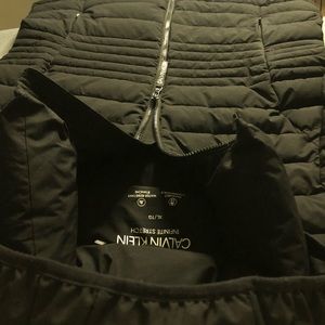 Black Calvin Klein Infinite Stretch Puffer